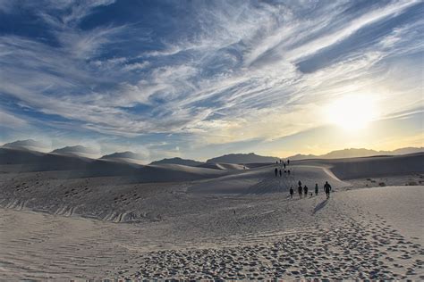 Sandshoeing New Mexico’s White Sands National Park By the Strawberry Moon