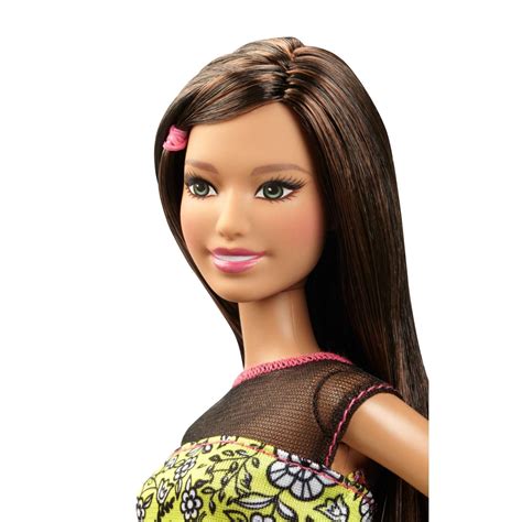 Barbie Fashionistas Doll, Flower Top With White Skirt - Walmart.com