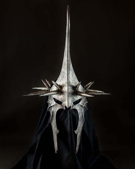 Hi! Few days ago I finished a Witch King helmet! It is fully made out of foam! :D : r/cosplayprops