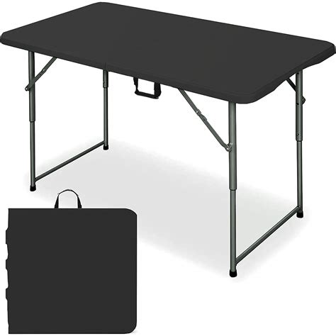 Costway 6' Folding Table Portable Plastic Indoor Outdoor Picnic Party ...
