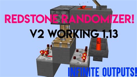 MINECRAFT RANDOMIZER | Working 1.13 + Infinite Outputs! - YouTube