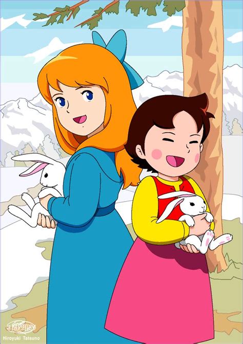 Heidi playing with clara http://heidicartoon.blogspot.in | Heidi cartoon, Vintage cartoon ...