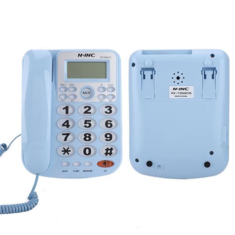 LYUMO Dual-port Corded Telephone With Caller ID Display With ...