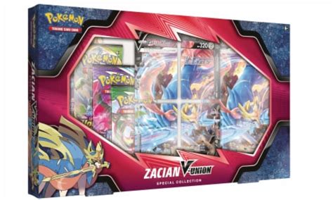 Pokemon: V-Union Special Collection Zacian V-Union Box, EACH - Smith’s ...