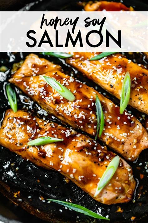 Honey Soy Salmon (Easy & Quick!) -The Almond Eater