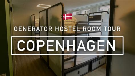 Generator Hostel Copenhagen: Room tour & first impressions (2016) - YouTube