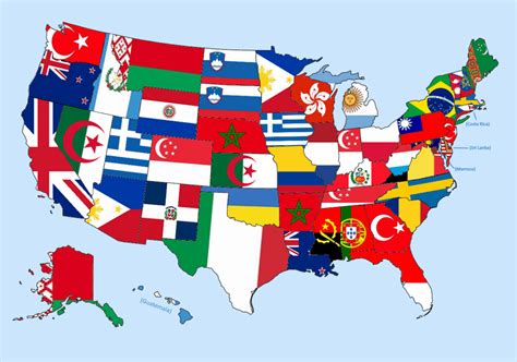 US states with the flags of countries of similar GDP : PORTUGALCARALHO