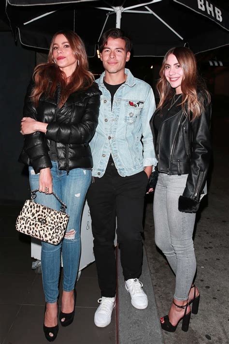 Sofia Vergara and son Manolo Gonzalez Vergara: Out in West Hollywood ...