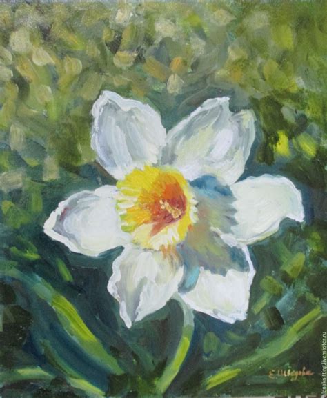 Narcissus Flower Painting at PaintingValley.com | Explore collection of Narcissus Flower Painting