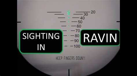 Ravin Crossbow scope sight in - YouTube