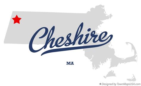 Map of Cheshire, MA, Massachusetts