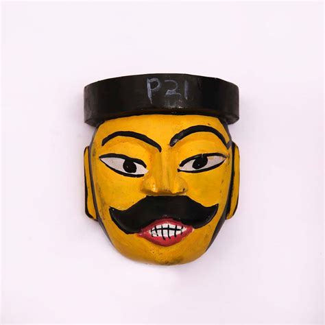 Policeman Kolam Mask | Who We Are