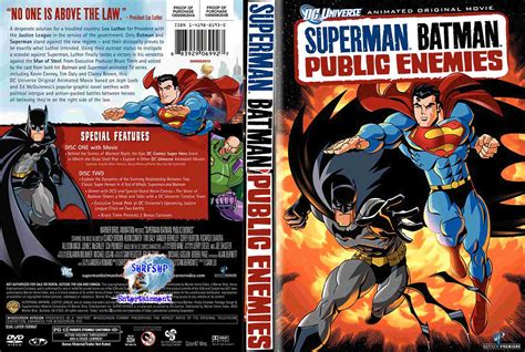 Superman - Batman: Public Enemies. Formato DVD. Public Enemies, Book Covers, Comic Book Cover ...