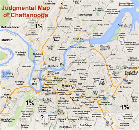 Map Of Chattanooga Tn And Surrounding Cities - Cape May County Map