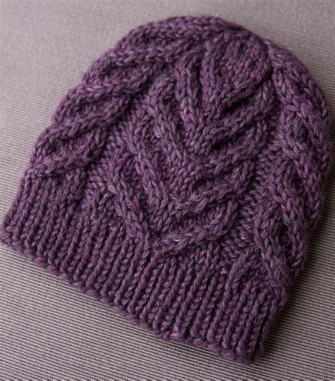 Printable Easy Cable Knit Hat Pattern Free