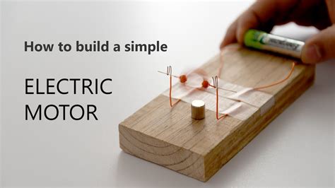 Simple Electric Motor Science Project