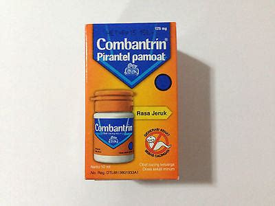 Combantrin 12 Tablets/3 Bottles treat worms infections pinworms, round – HappyGreenStore