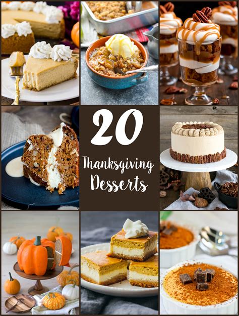 20 Thanksgiving Desserts | 3 Yummy Tummies