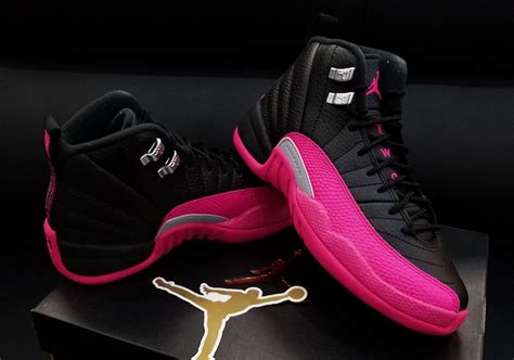 Air Jordan 12 Black Pink 510815-026 Release Date - Sneaker Bar Detroit