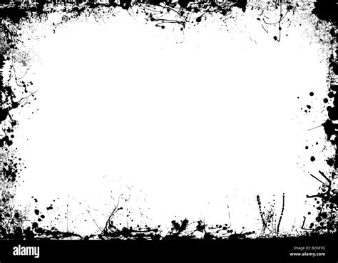 Ink splat illustrated background with room to add copy Stock Photo - Alamy