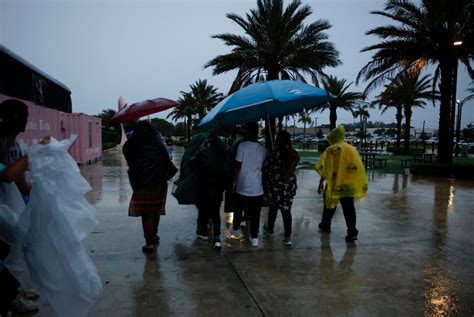 Florida drenched with heavy rain, coastal flooding as tropical system ...