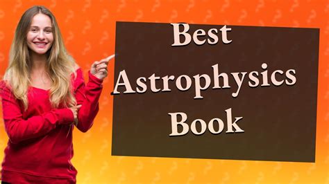 What's the Best Astrophysics Book for Beginners? - YouTube