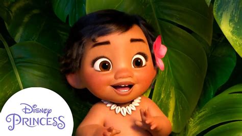 Baby Moana's Cutest Moments | Disney Princess - YouTube