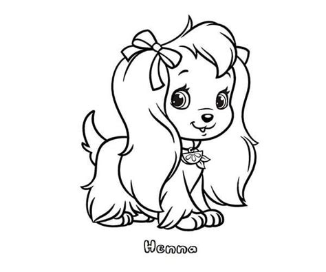 Resultado de imagen de Perritos para colorear | Puppy coloring pages ...