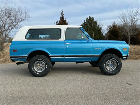 1970 Chevrolet Blazer K5, 383ci-V8, Auto, 4x4, Blue, One Family Owner Restored for sale ...