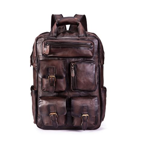 Premium Leather Backpack for Men - Leatherya