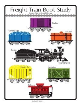 Book Study - Freight Train by Donald Crews by The Buzzling B-Hive