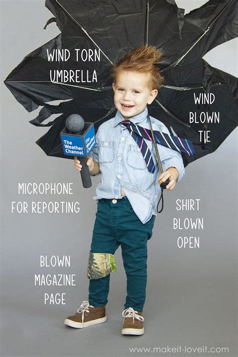 Make a NO-SEW Weatherman Costume | Make It & Love It