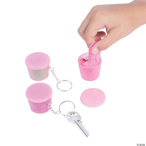 Cloud Putty Keychains - 12 Pc. - Discontinued