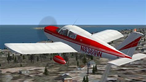 FSX Piper Cherokee 180 N8369W - FSX General Aviation - FlightSim.Com