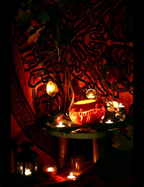 Samhain Altar by Onodrim-Photography on DeviantArt