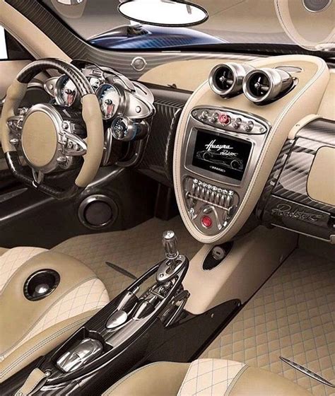 Pagani Huayra interior in tan. | Love those cars!! | Best luxury cars, Car interior design ...