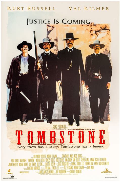 Tombstone Movie Poster 24 X 36 Style A - Etsy Canada