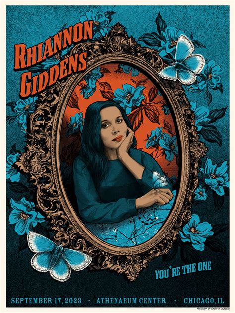 Giddens Tour Poster - Chicago – Rhiannon Giddens Official Webstore