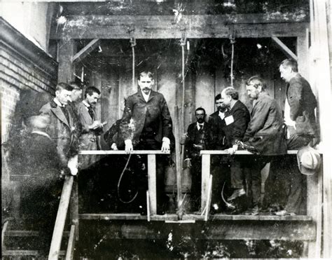 1894 – Olyphant Train Robbers Hanging | Jackson County Historical Society