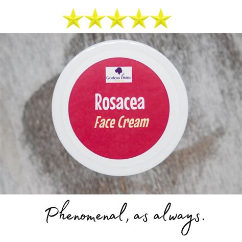 Rosacea Natural Face Cream Essential Oil Cream Skincare - Etsy