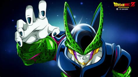 Online crop | HD wallpaper: Dragon Ball, Dragon Ball Z, Cell (Dragon ...