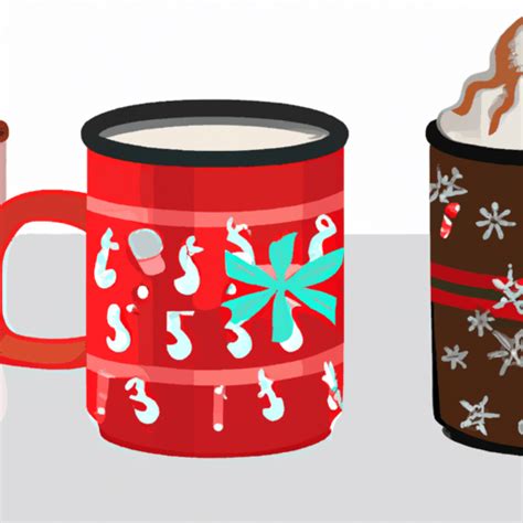 Christmas Hot Cocoa and Coffee Mugs · Creative Fabrica