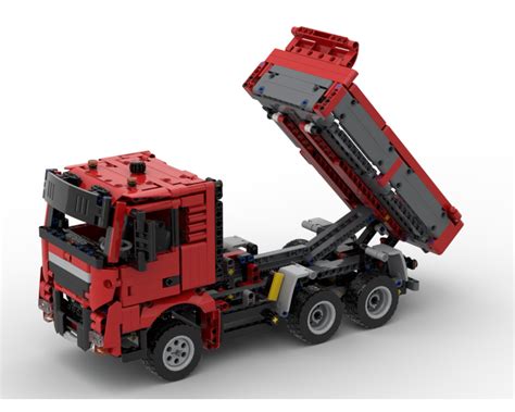 LEGO MOC-39048 Man TGX dump truck (Technic > Model 2020) | Rebrickable ...