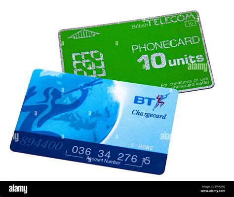 British Telecom phone cards UK Stock Photo - Alamy