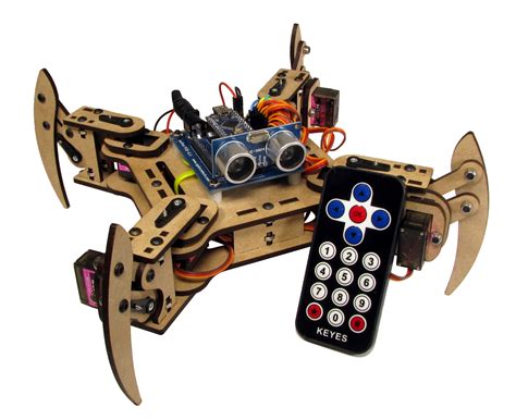 mePed v2 Quadruped Walking Robot - Complete Kit from SpierceTech on Tindie