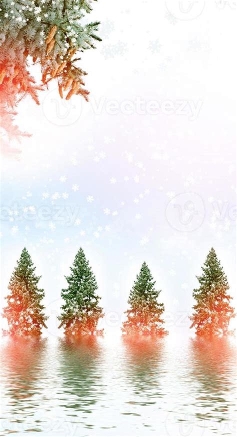 Winter landscape. Winter Forest 9894404 Stock Photo at Vecteezy