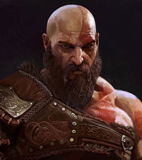 1920x2160 Resolution Kratos God of War Ragnarök Art 1920x2160 ...