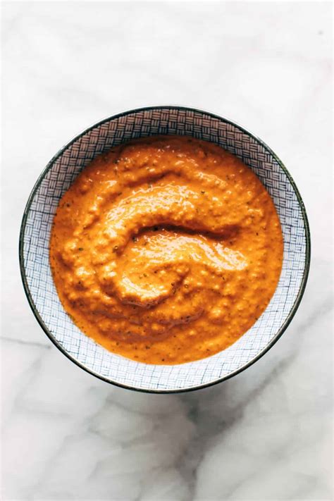 Roasted Red Pepper Sauce Recipe - Pinch of Yum