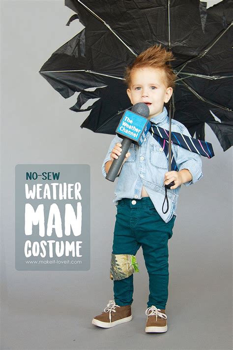 Make a NO-SEW Weatherman Costume | Make It & Love It