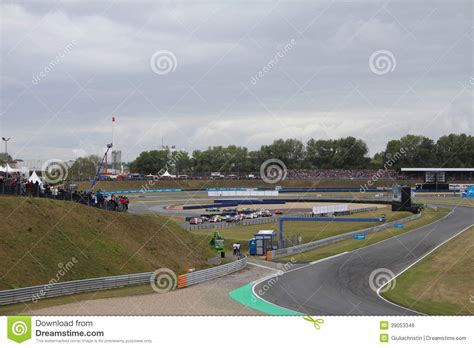 Race Track in Oschersleben, Germany - Porsche Cup Editorial Photo ...